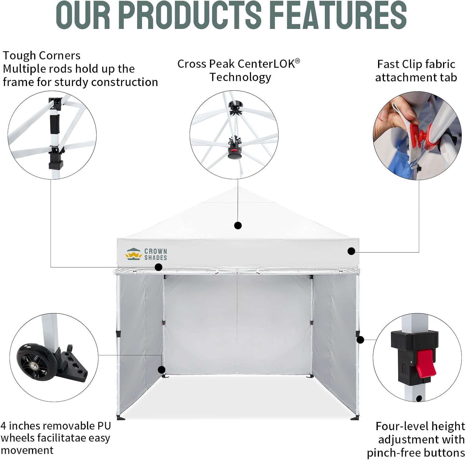 PopUp Canopy Tent 10ft