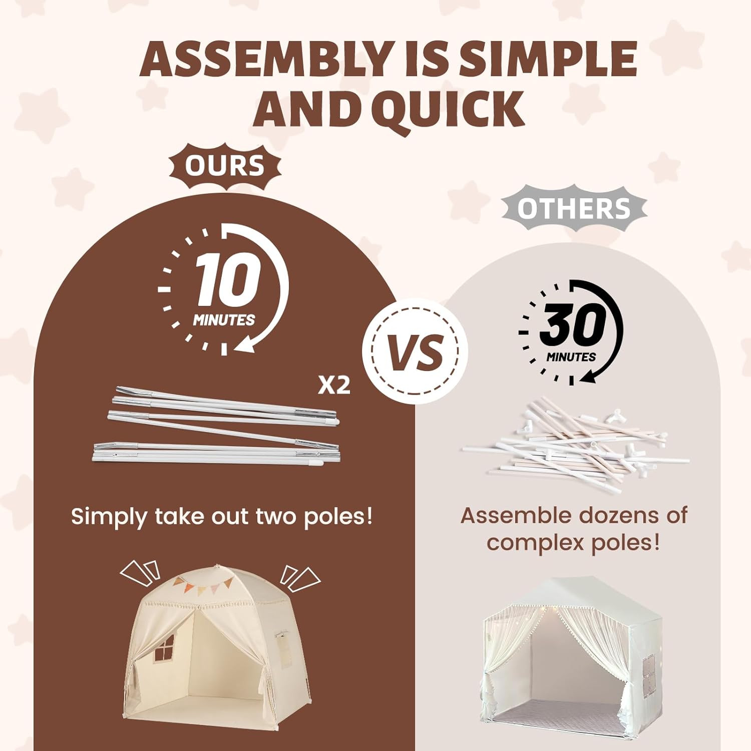 Princess Tents (cream)