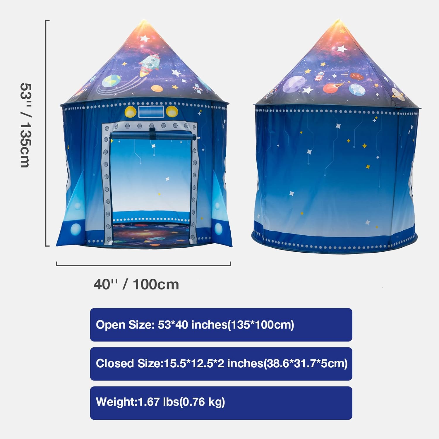 Rocket Ship Tents