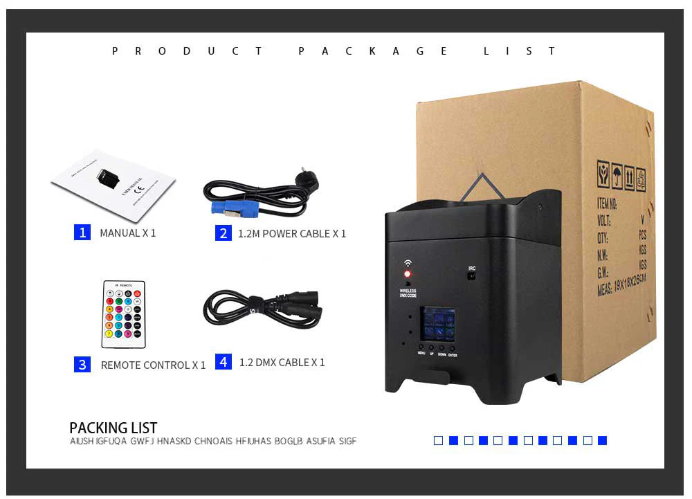 Shehds Wireless Battery LED Uplight