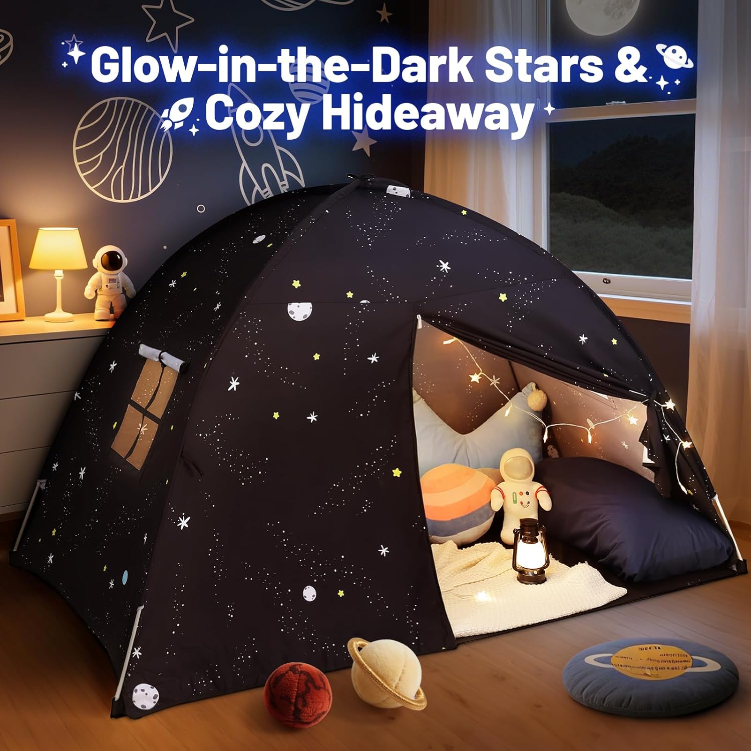 Space Tents Galaxy (black)