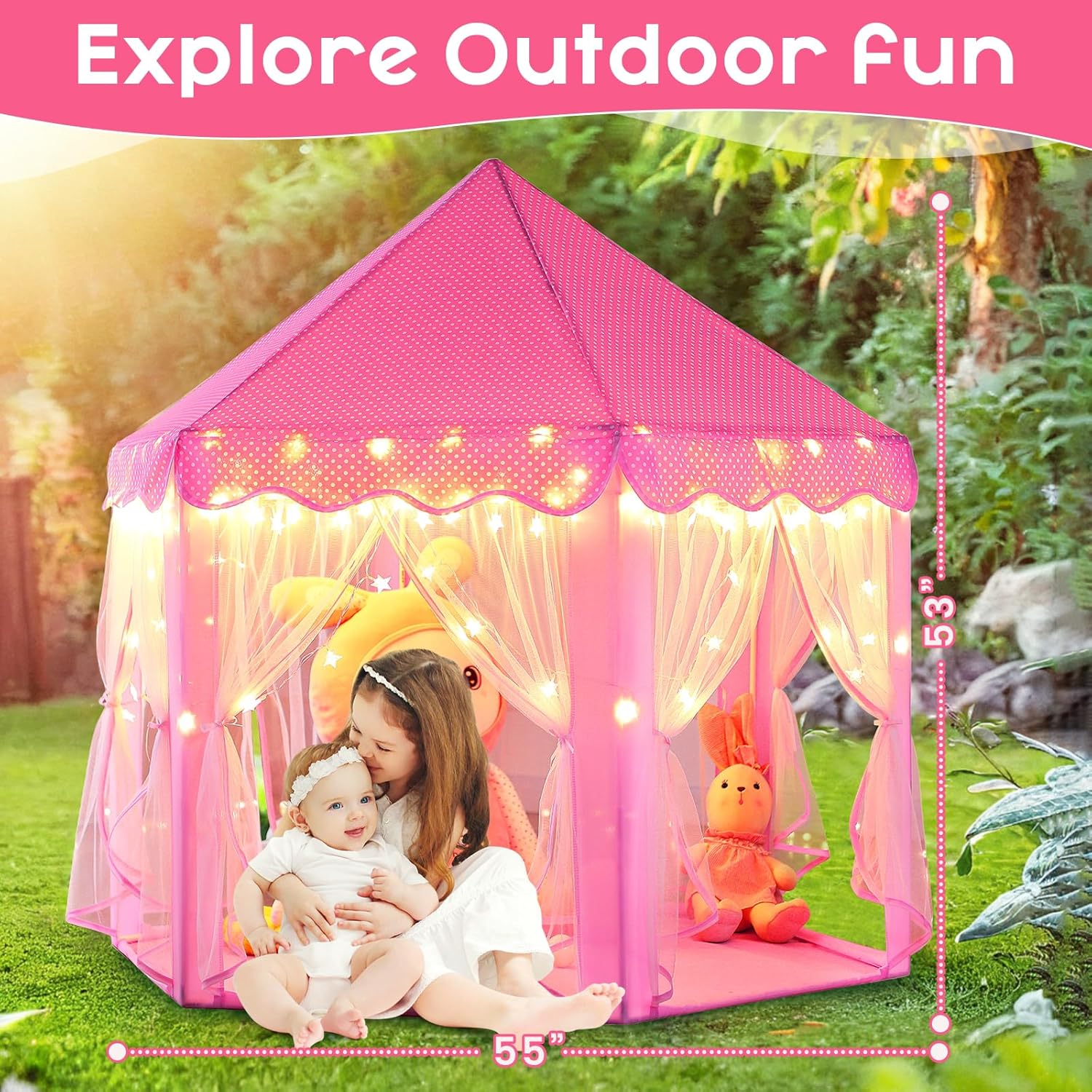 Starlight Princess Tent (pink)