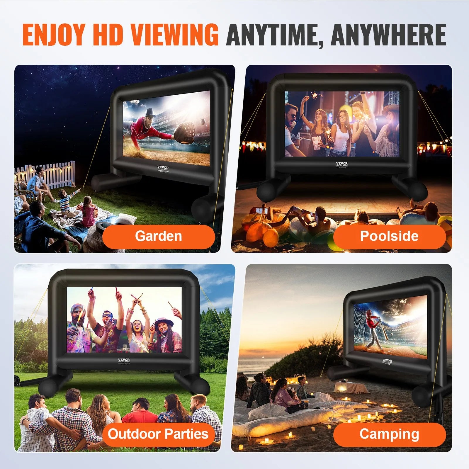 Vevor Inflatable Movie Screen