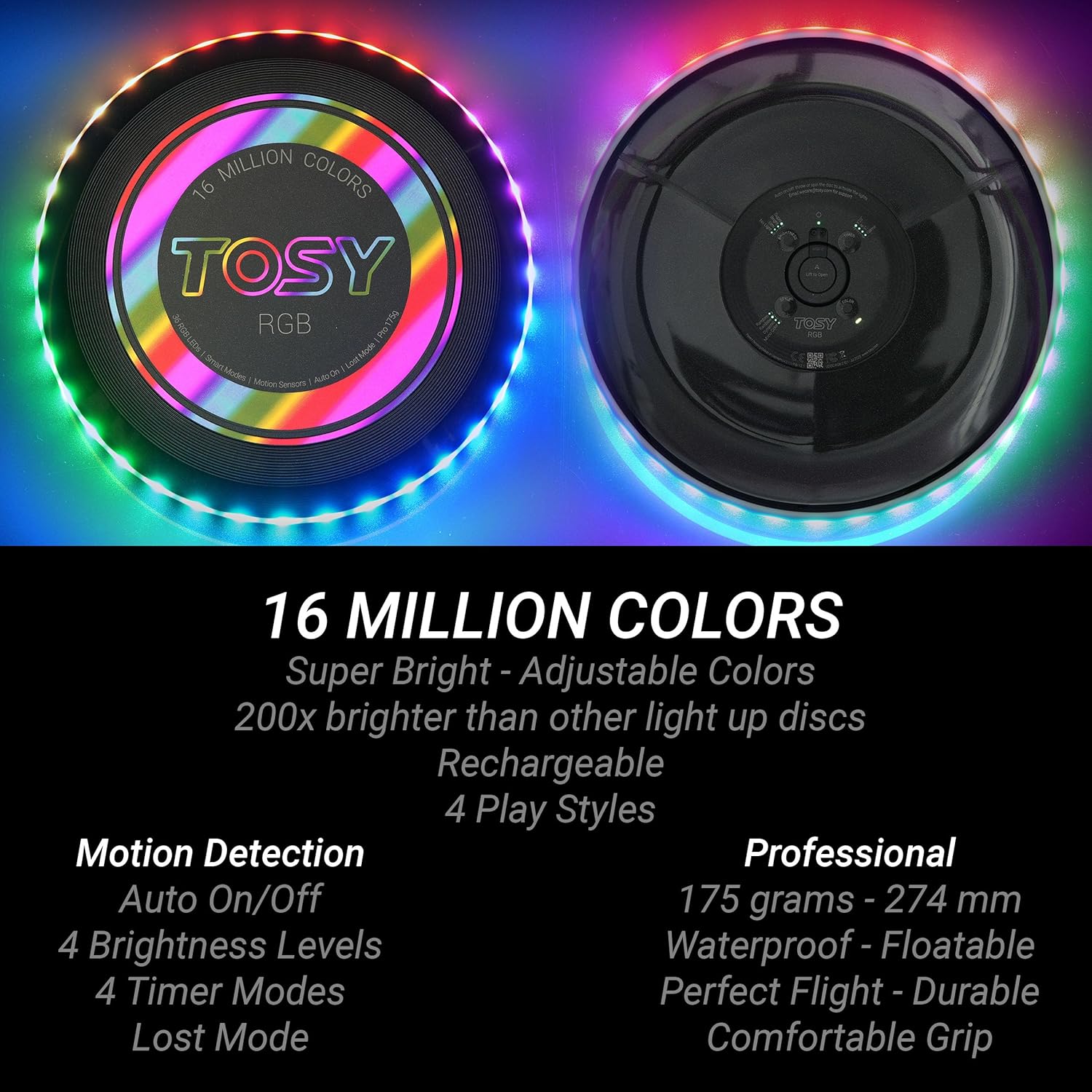 Flying LED Disc
