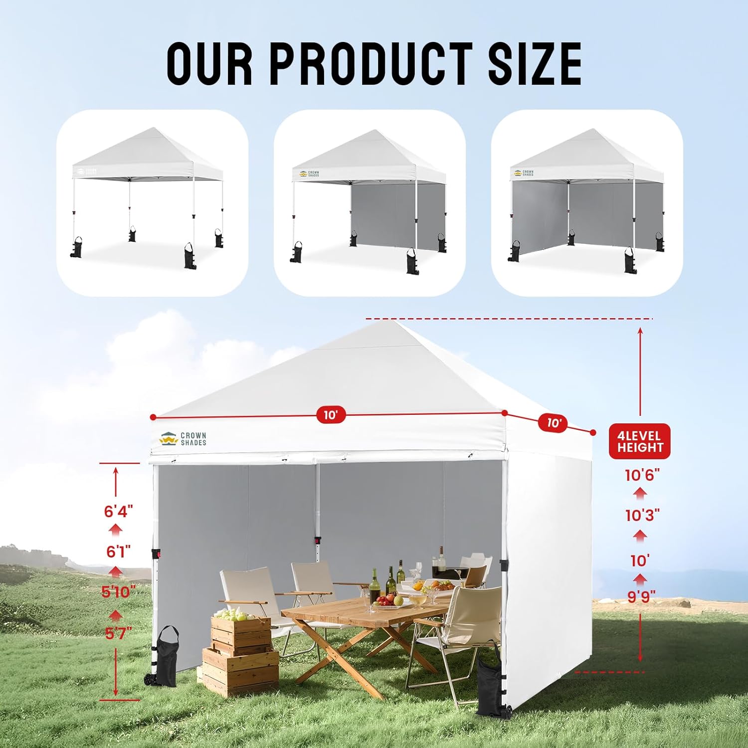 PopUp Canopy Tent 10ft