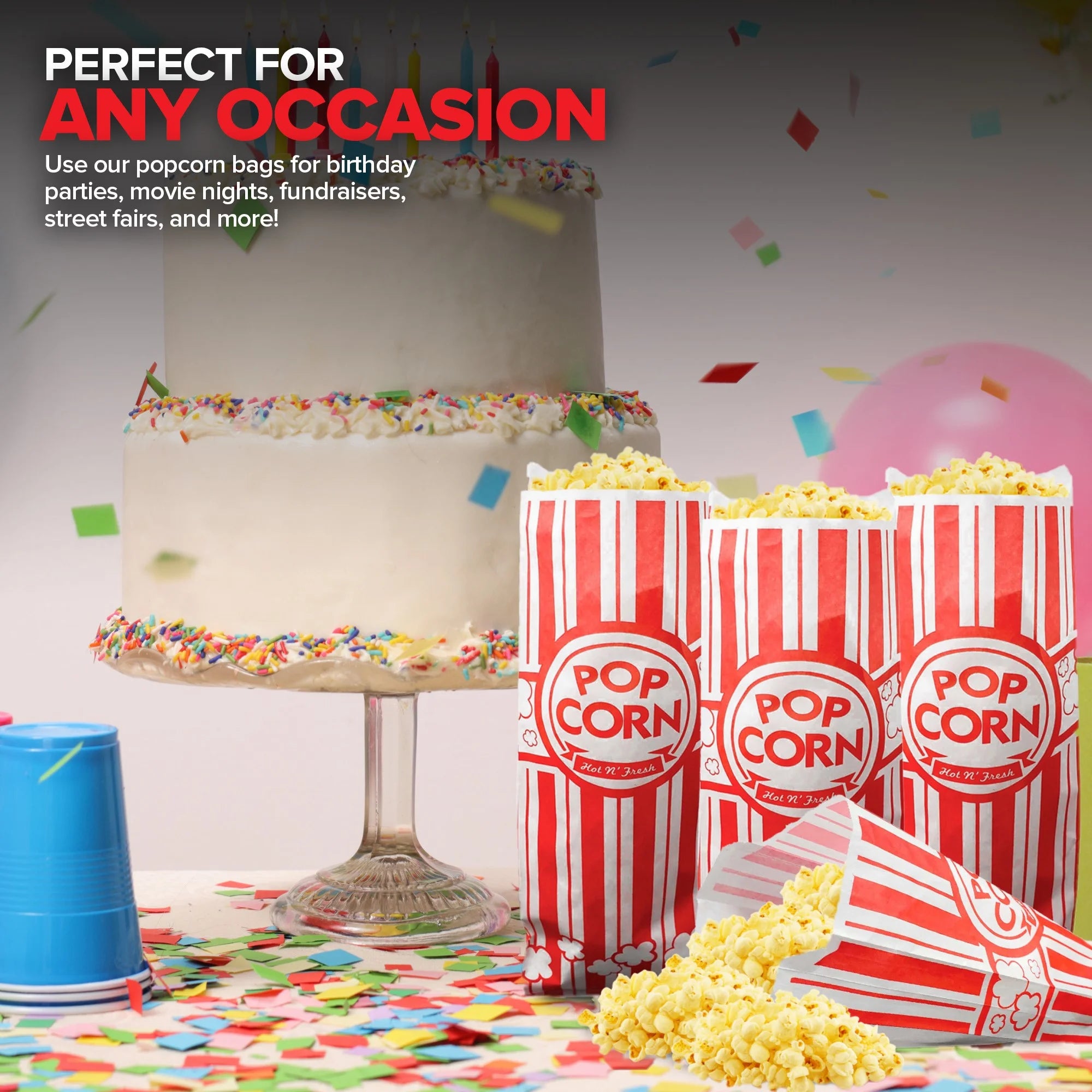 Popcorn Bags (25)