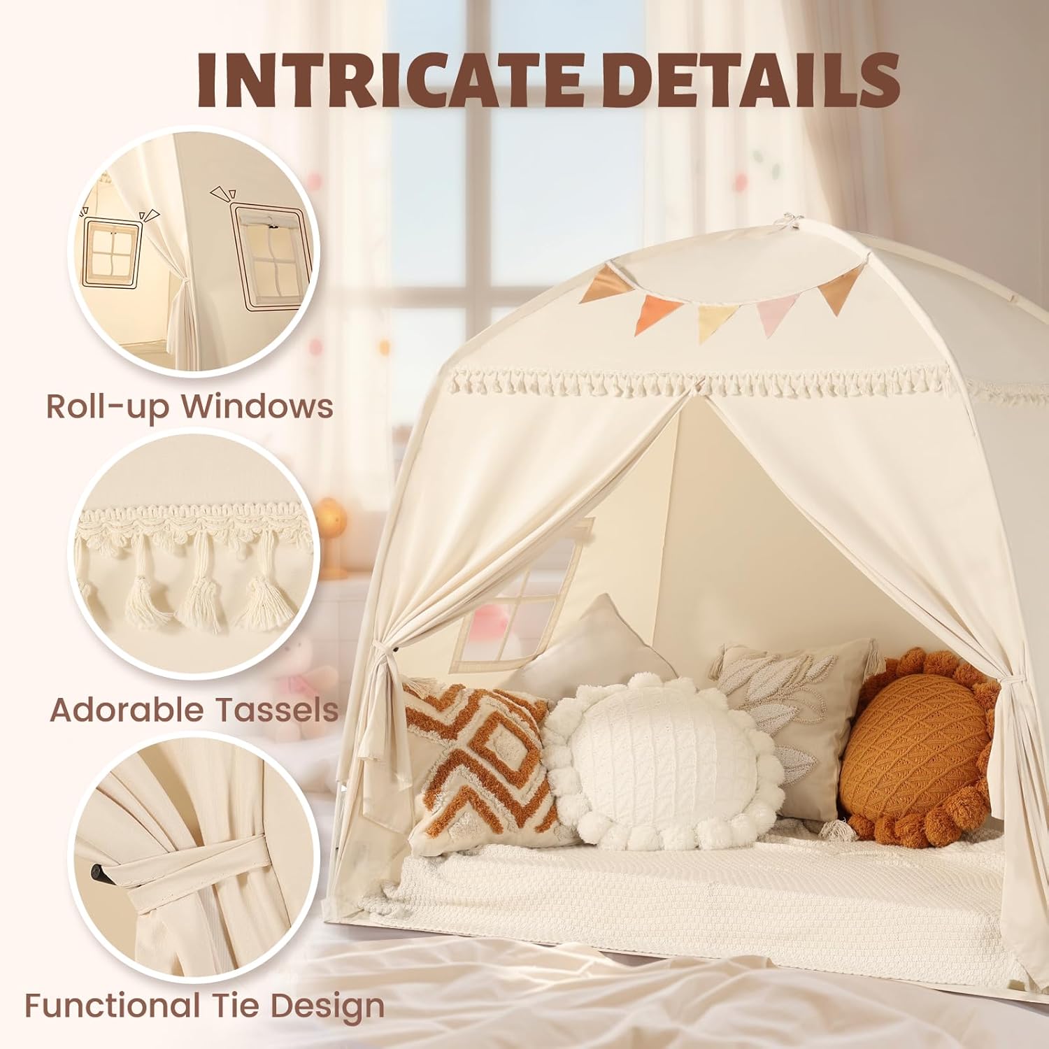 Princess Tents (cream)