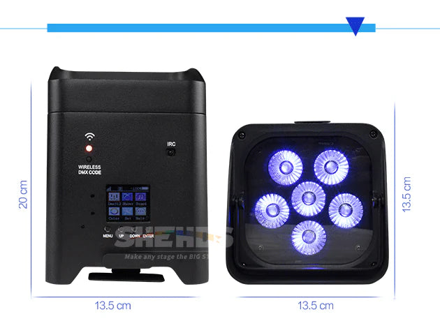 Shehds Wireless Battery LED Uplight