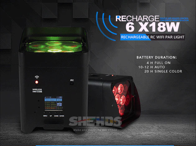 Shehds Wireless Battery LED Uplight