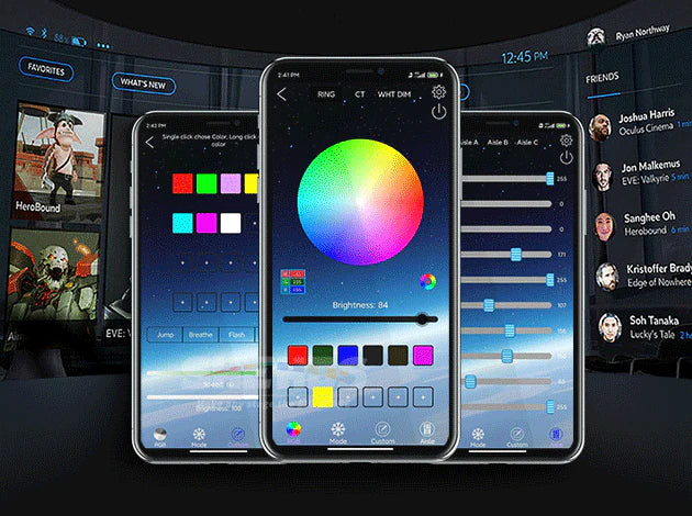 Shehds Wireless Battery LED Uplight