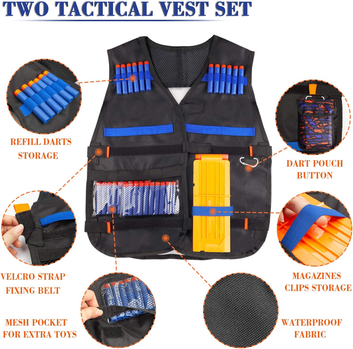 Tactical Vests Set (2)