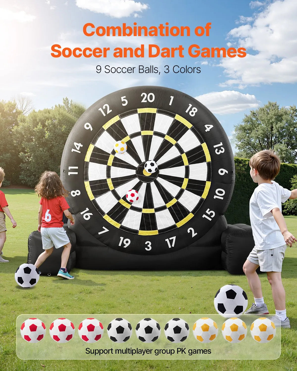 Vevor Inflatable Soccer Set